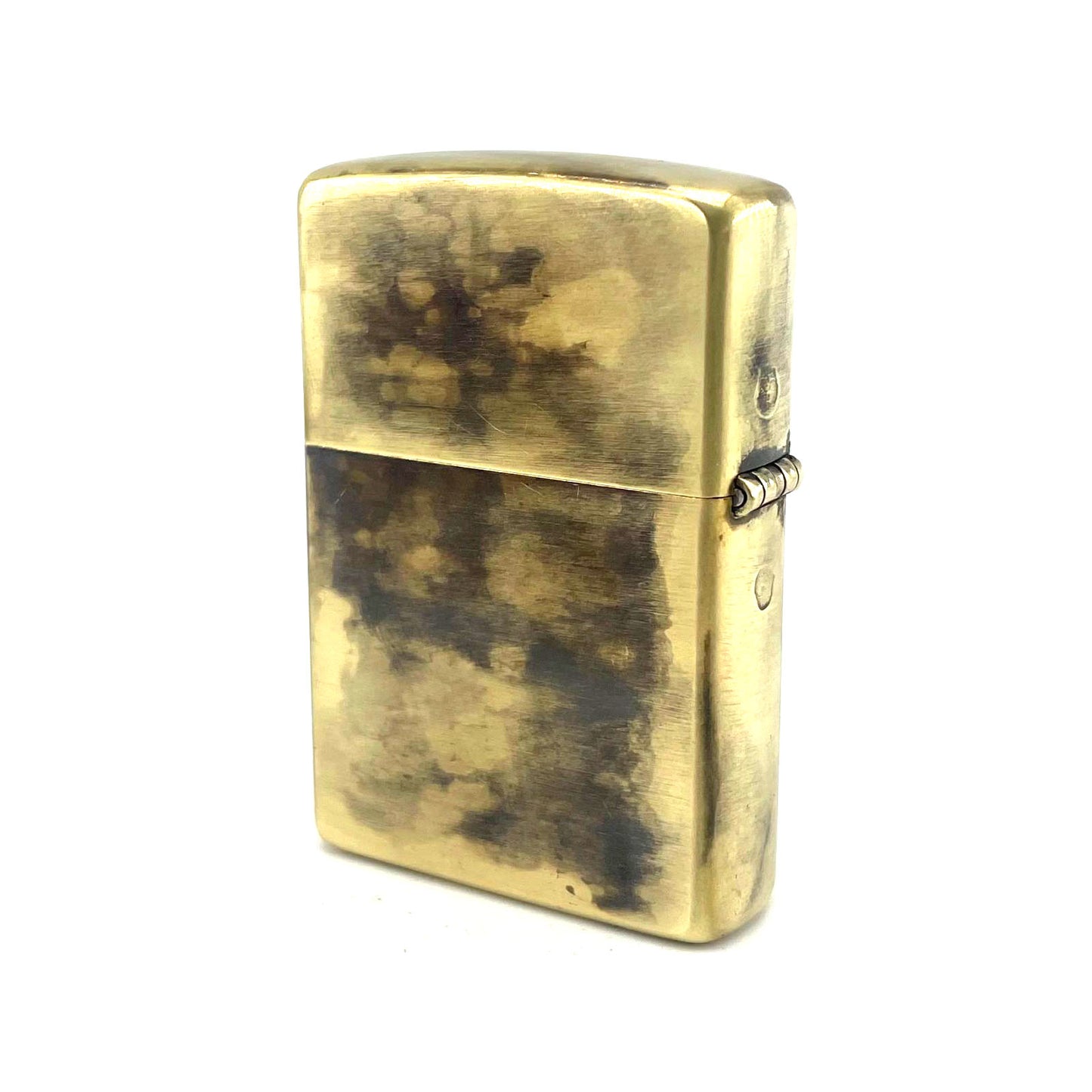 Handmade Vintage Brass Lighter Case EDC Outdoor, Lighter Insert Replacement Metal Armor-Fair Lady White Copper