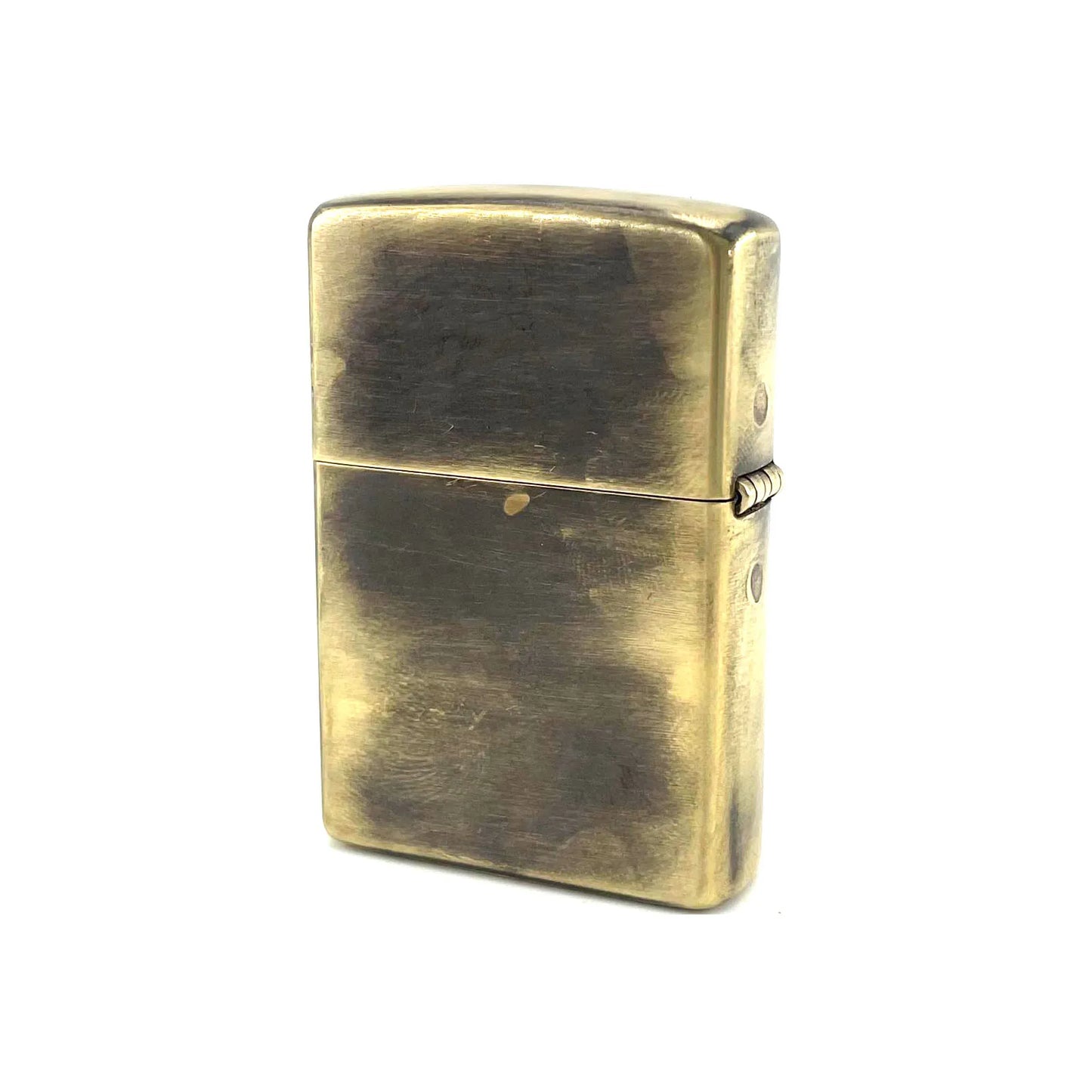 Handmade Vintage Brass Lighter Case EDC Outdoor, Lighter Insert Replacement Metal Armor-Injun Lady