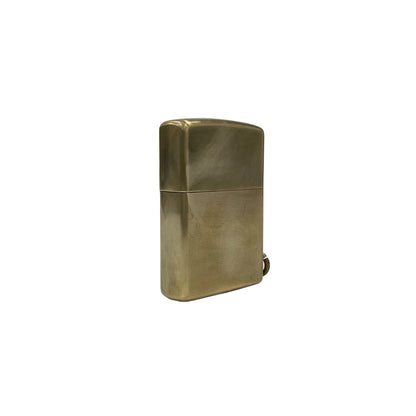 Handmade Vintage Brass Lighter Case EDC Outdoor, Lighter Insert Replacement Metal Armor-Viking Pirate