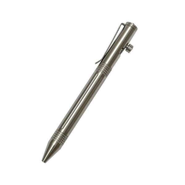 Stainless Steel Pen Heavy Outdoor EDC Retractable Pens - Image 2