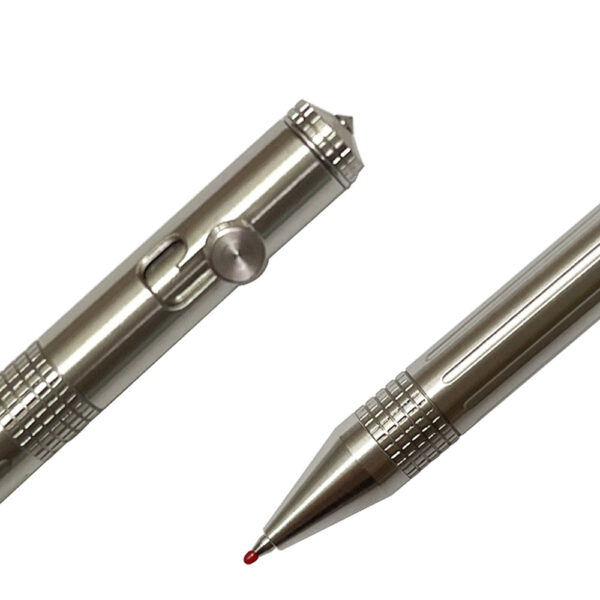 Stainless Steel Pen Heavy Outdoor EDC Retractable Pens - Image 3